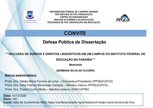 Cartaz de Defesa de dissertação Germana Silva de Oliveira-1.jpg