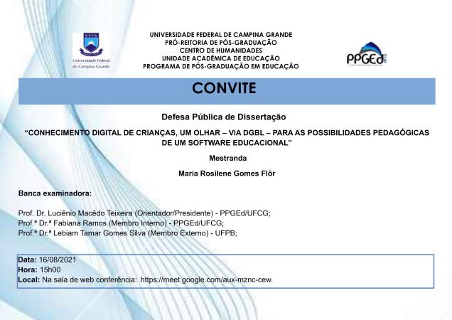 Cartaz de defesa de dissertação de Maria Rosilene Gomes Flôr-1.jpg