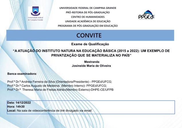 Arquivo:Cartaz qualificação Josineide Maria de Oliveira site-1.jpg