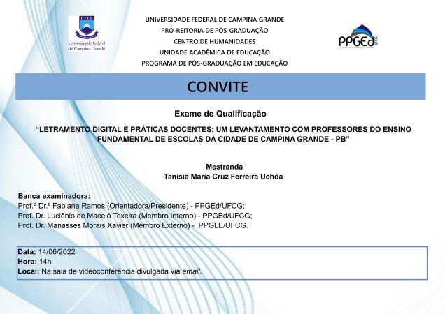 Arquivo:Cartaz qualificação TANÍSIA MARIA CRUZ FERREIRA UCHÔA Site-1.jpg