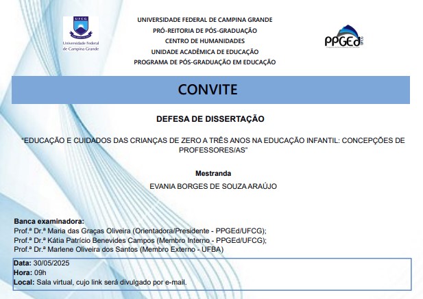 Arquivo:Cartaz Defesa EVANIA BORGES DE SOUZA ARAÚJO.jpg