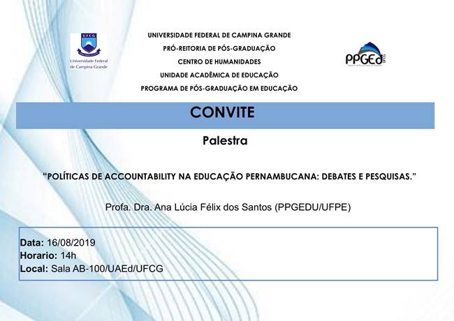 Arquivo:Cartaz Palestra Profa Ana Lúcia Félix dos Santos-1.jpg