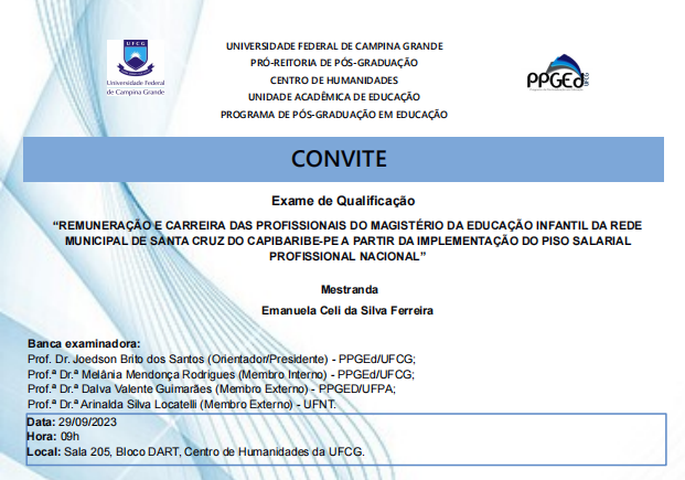 Arquivo:Cartaz Qualificação Emanuela Celi da Silva Ferreira.png