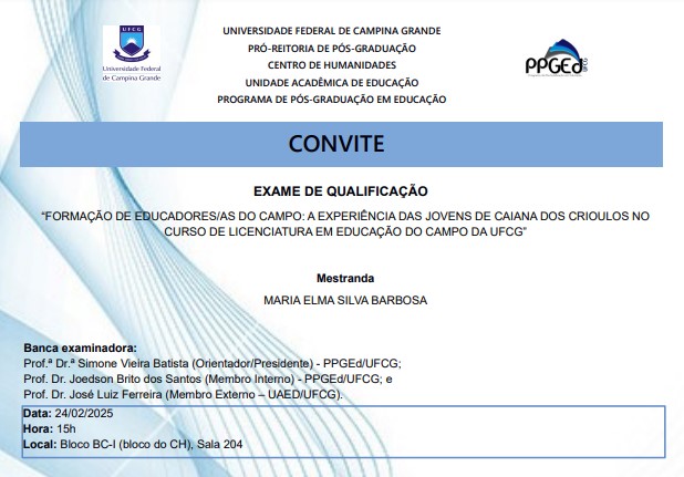 Arquivo:Cartaz Qualif MARIA ELMA SILVA BARBOSA (1).jpg