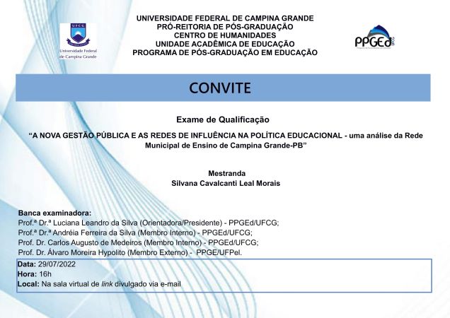 Arquivo:Cartaz qualificação Silvana Cavalcanti Leal Morais site-1.jpg