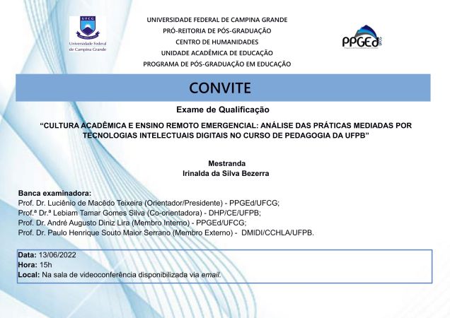 Arquivo:Cartaz qualificação IRINALDA DA SILVA BEZERRA-1.jpg